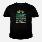 Bier Macht Den Rest   Rugby Kinder T-Shirt