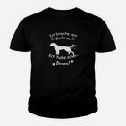 Boxer Kinder Tshirt Ich brauche kein Einhorn, ich habe einen Boxer! Lustiges Haustier-Kinder Tshirt