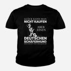 Deutscher Schäferhund Glück Exklusiv Kinder T-Shirt