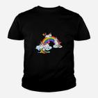 Einhorn Einhörner Regenbogen Kinder T-Shirt