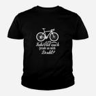 Fahrrad Uch Gerade An Einem Michenk  Kinder T-Shirt