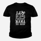 Fußball-Mama Themen-Kinder Tshirt in Schwarz, Stilvolles Design für Mütter