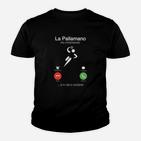 Handball-Humor Kinder Tshirt La Pallamano sta chiamando, Anruf-Motiv Design