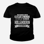 Humorvolles Herren Kinder Tshirt: Nicht Geil Machen – Holländerin Partner, Lustiges Spruch-Kinder Tshirt