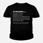 Kfz Mechaniker Wörterbuch Hier Kaufen Kinder T-Shirt