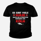 Köln Haie Fan-Kinder Tshirt, Stärkste Haie Spruch Design