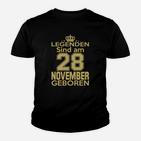 Legenden Sind Am 28 November Geboren Kinder T-Shirt