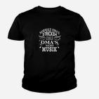 Lustiges Oma Musik Kinder Tshirt, Coole Großmütter Machen Musik