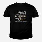 Mama und Oma Rocker Kinder Tshirt, Coole Geschenkidee für Großmütter