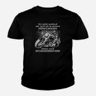 Motorradfahrer-Nanny Kinder Tshirt, Lustiges Biker-Spruch Tee