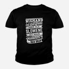 Niemand Ist Perfekt Slowene Kinder T-Shirt