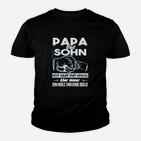 Papa und Sohn Herz und Seele Kinder Tshirt, Nashorn Design
