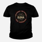 Personalisiertes Elena The Legend Kinder Tshirt, Vintage-Stil Design