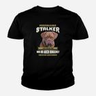 Personalisiertes Kinder Tshirt Persönlicher Stalker für Hundebesitzer
