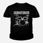Schlagzeuger Grobmotoriker Kinder T-Shirt