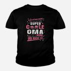Super Coole Oma Werde Und Rocke Es Kinder T-Shirt
