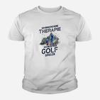 Golfspieler-Therapie Lustiges Kinder Tshirt, Golf Humor Tee