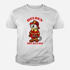 Helden Des Alltags Feuerwehrmann Kinder T-Shirt