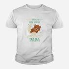 Lustiges Papa Kinder Tshirt mit Bär Motiv – Perfektes Geschenk zum Vatertag