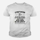 Stiefvater Kinder Tshirt Besser Gemacht, Lustiges Motiv-Tee