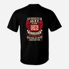 Lustiges Eisenbahner T-Shirt, Sexy & Stolz bei der DB Design