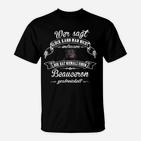 Beauceron Hunde Liebhaber T-Shirt, Glück ist Streicheln Spruch