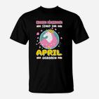 Einhorn Geburtstag April T-Shirt