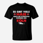 Köln Haie Fan-T-Shirt, Stärkste Haie Spruch Design