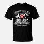 Kroatien Stolz T-Shirt, Ureinwohner & Meine Geschichte Beginnt Hier