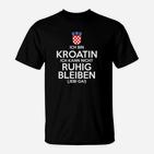 Kroatinik Kann Nich Ruhig Bleiben T-Shirt