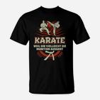 Lustiges Karate T-Shirt - Munition Ausgeht Design für Kampfkunstfans