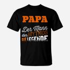 Papa Der Mann Anpassbar T-Shirt