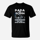 Papa und Sohn Herz und Seele T-Shirt, Nashorn Design