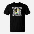Schaffhausen Wappen Adler Motiv Herren T-Shirt, Souvenir Design