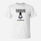 Cuxhaven-Therapie Herren T-Shirt, Lustiges Spruch Tee