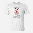 Fahrradfahrer T-Shirt Herren, Sportliches Shirt mit Spruch