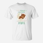 Lustiges Papa T-Shirt mit Bär Motiv – Perfektes Geschenk zum Vatertag
