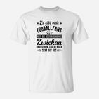 Zwickau Fußballfans Lustiges T-Shirt - Originelles Design für Stolze Bürger