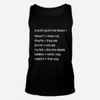 Letter Tank Tops