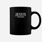 Jesus Trained Wrestling Mugs