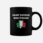 Italian St Patricks Day Mugs