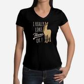 Cute Horse For Women Girls Gift For Horse Lover Women V-Neck T-Shirt
