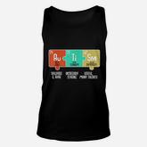 Autism Awareness Periodic Table Elements Unisex Tank Top