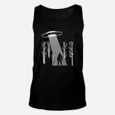Bigfoot Alien Ufos Unisex Tank Top