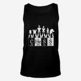 Chess Sets Periodic Table Elements Unisex Tank Top