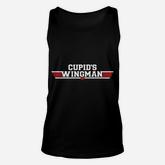 Cupids Wingman Valentines Day Romantic Love Holiday Unisex Tank Top