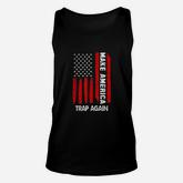 Forth 4th Of July Gift Funny Outfit Make America Trap Again Unisex Tank Top