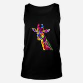 Giraffe Love Animal Love Giraffe Unisex Tank Top