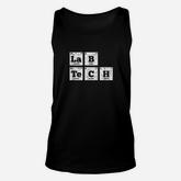 Lab Tech Periodic Table Elements Unisex Tank Top
