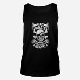 Let The Pirate Shenanigans Begin Jolly Roger Men Gifts Unisex Tank Top